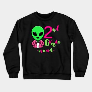 2nd Grade aliens Crewneck Sweatshirt